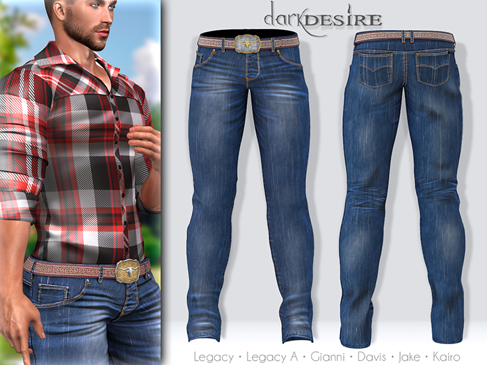 [[dD]] Trevino Jeans - 02 Indigo - Mexican Norteño Cowboy