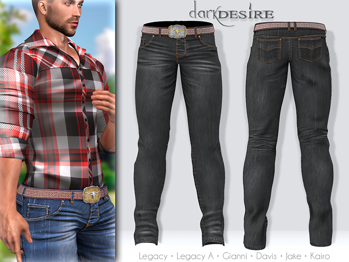 [[dD]] Trevino Jeans - 11 Gray - Mexican Norteño Cowboy