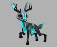 Insignis Gensa Male Deer Fawn Log. Breedable! No food necessary! Make money!