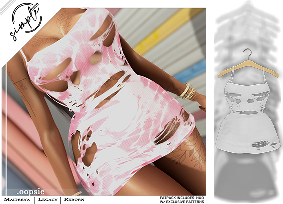 [simpleCUTE] Oopsie -White  //ADD ME//