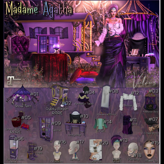 02 Agatha Wagon RARE