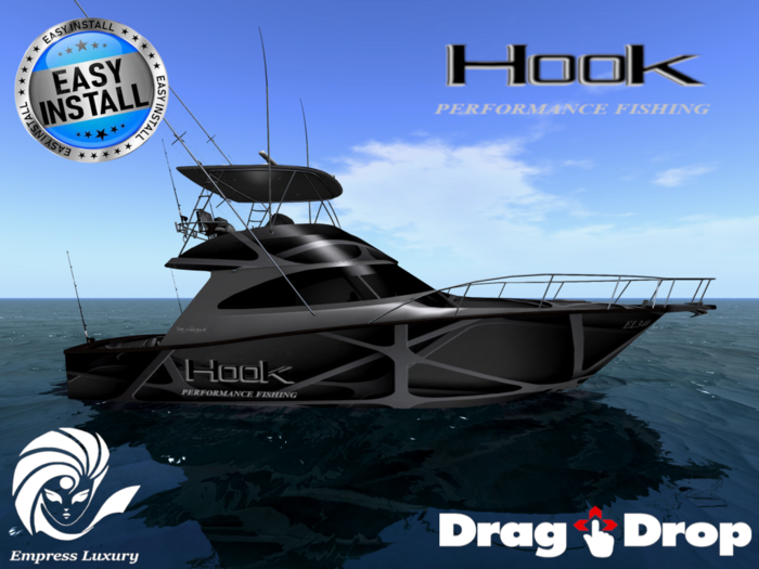 Nassau-Hook Black{Drop on Boat } & Or In Content Tab