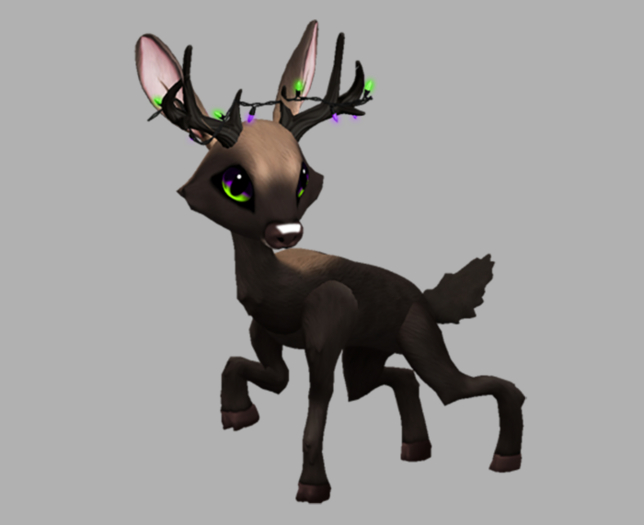 Mousse Ghastly Male VenomLights Fawn Log. Breedable! No food necessary! Make money!