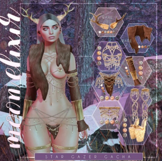 Moon Elixir - Star Gazer - 08 - Lara - Arms - Gold