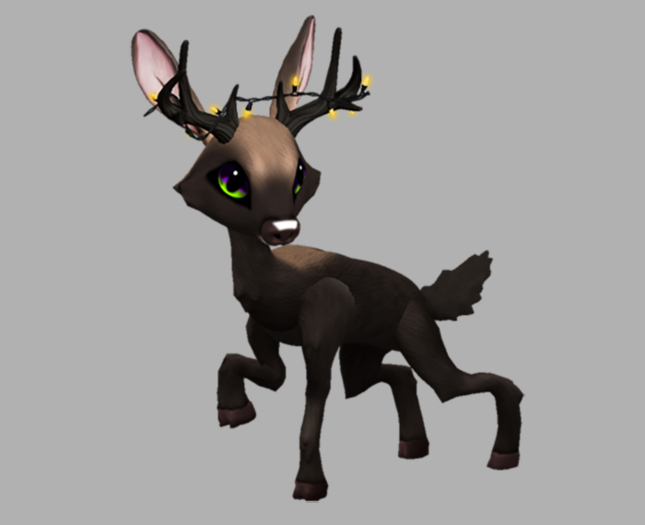 Mousse Ghastly Male YellowLights Fawn Log. Breedable! No food necessary! Make money!