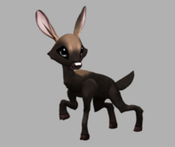 Mousse Stellar Male No Antlers Fawn Log. Breedable! No food necessary!Make Money!