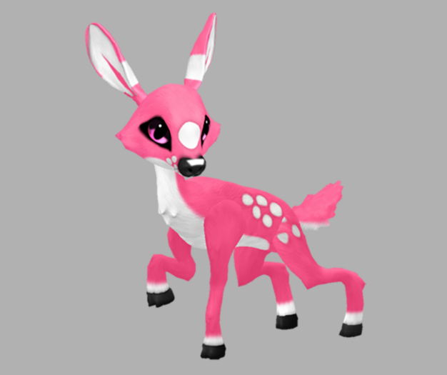 Passion Bubblegum Male No Antlers Fawn Log. Breedable! No food necessary! Make Money!