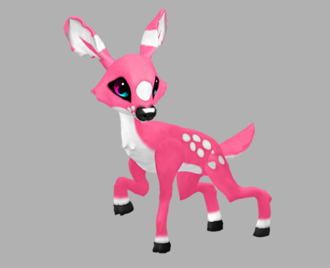 Passion Gensa Female Antelope (DNA) Fawn Log. Breedable! No food necessary! Make money!