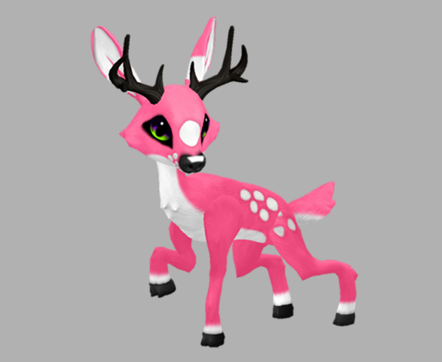 Passion Ghastly Male Deer Fawn Log. Breedable! No food necessary! Make Money!