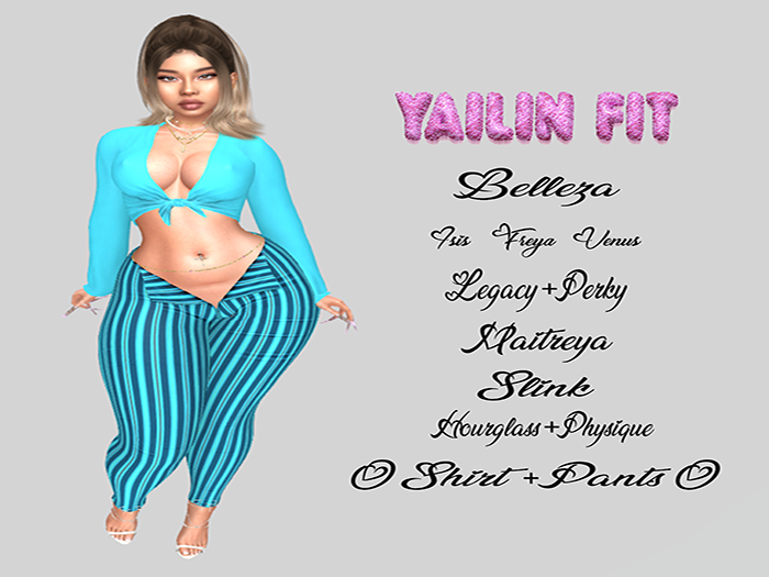 {Be♥You♥Tiful} Yailin Blue Fit