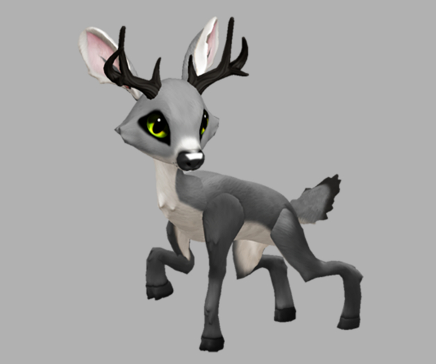 Silvy Lime Male Deer Fawn Log. Bredable! No food necessary! Make Money!