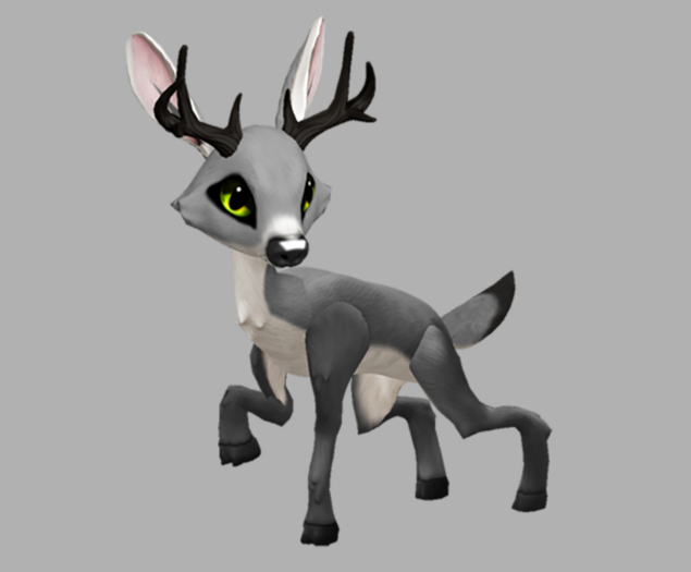 Silvy Lime Male Deer Fawn Log. Breedable. No food necessary! Make Money!