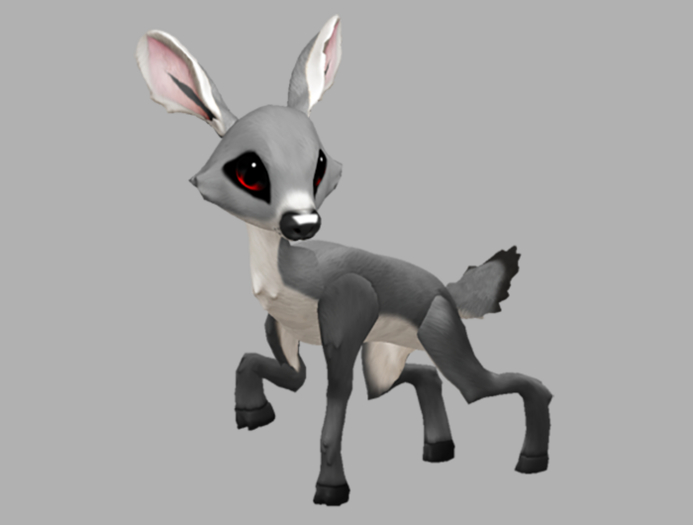 Silvy Redlight Female Deer (DNA) Fawn Log. Breedable! No food necessary! Make Money!