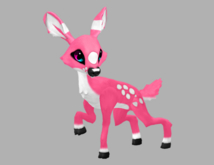 PASSION GENSA FEMALE (PINK LIGHTS DNA) Fawn Log. Breedable! No food necessary! Make money!