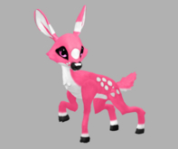 PASSION BUBBLEGUM FEMALE (PINK LIGHTS DNA) Fawn Log. Breedable! No food necessary! Make money!