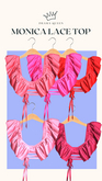 DRAMA QUEEN Monica Lace Top Reds Pack (ADD)