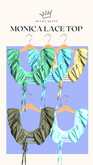 DRAMA QUEEN Monica Lace Top Greens Pack (ADD)