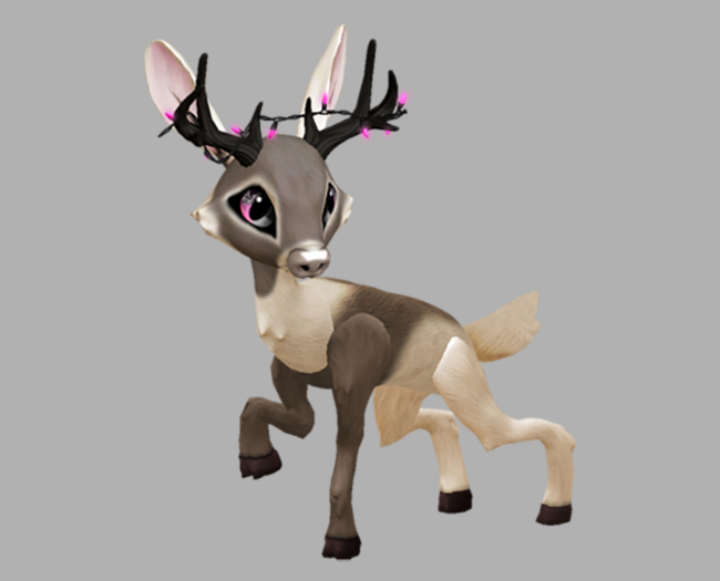 CARBS BLUSHING MALE PINK LIGHTS Fawn Log. Breedable! No food necessary! Make money!