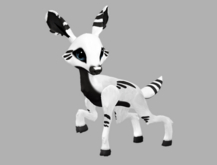 INKY SLATE MALE NO ANTLERS Fawn Log. Breedable! No food necessary! Make money!
