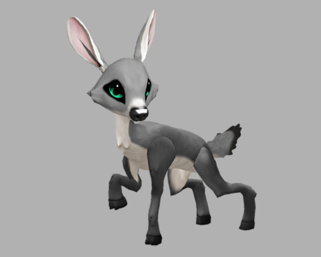SILVY CYSPARK MALE NO ANTLERS FAWN LOG. BREEDABLE! NO FOOD NECESSARY! MAKE MONEY!