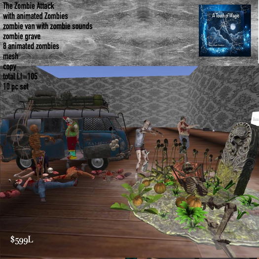 The Zombie attack-Box LI=105