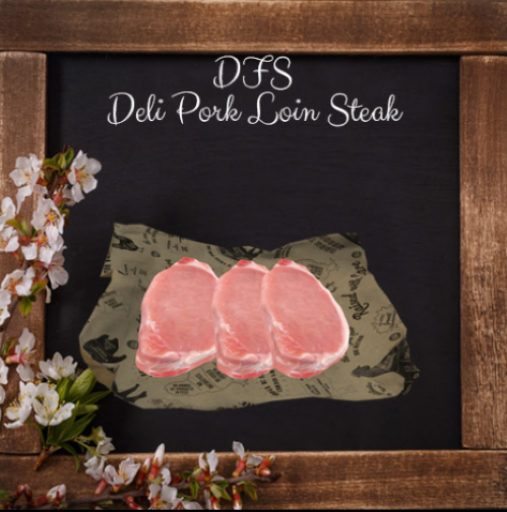 DFS Deli Pork Loin Steak (Raw)