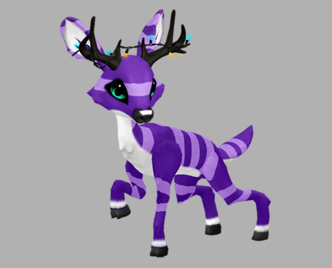 LAVENDER CYSPARK MALE DUO LIGHTS FAWN LOG. BREEDABLE! NO FOOD NECESSARY! MAKE MONEY!
