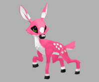 PASSION GHASTLY FEMALE NO ANTLERS FAWN LOG. BREEDABLE! NO FOOD NECESSARY! MAKE MONEY!
