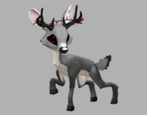 SILVY REDLIGHT MALE PINK LIGHTS FAWN LOG. BREEDABLE! NO FOOD NECESSARY! MAKE MONEY!