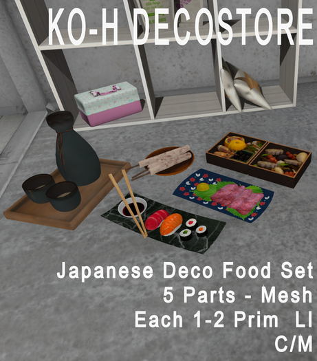 KO-H Japanese Food Set