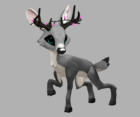 SILVY SEAFOAM MALE PINK LIGHTS FAWN LOG. BREEDABLE! NO FOOD NECESSARY! MAKE MONEY!