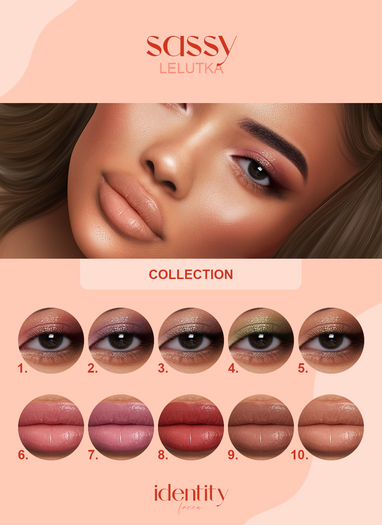 identity faces - lelutka sassy collection