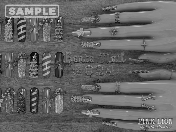 *PL* bento nail #024 sample