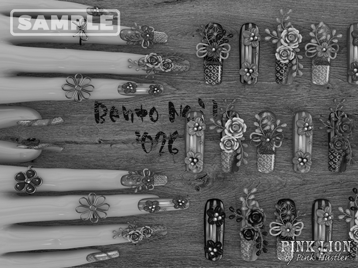 *PL* bento nail #026 sample