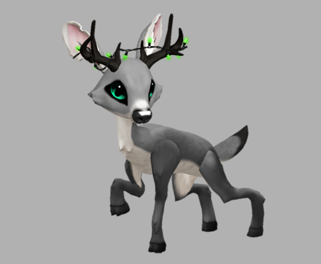 SILVY CYSPARK MALE GREEN LIGHTS FAWN LOG. BREEDABLE! NO FOOD NECESSARY! MAKE MONEY!
