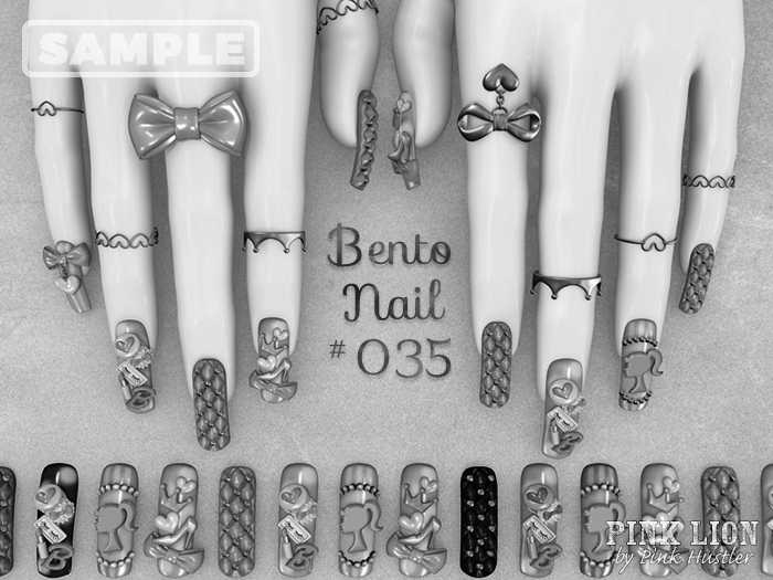 *PL* bento nail #035 sample