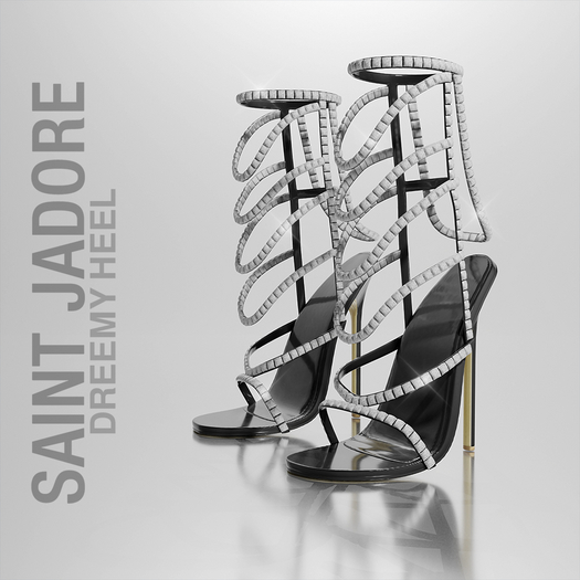 SAINT JADORE. Dreemy Heel -  Black