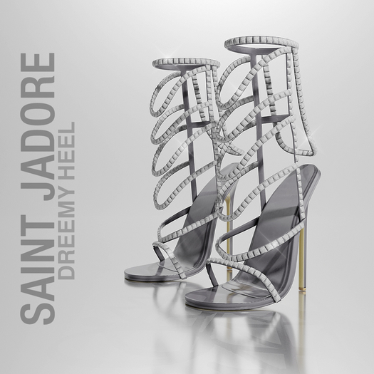 SAINT JADORE. Dreemy Heel - Gray