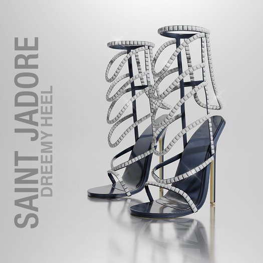 SAINT JADORE. Dreemy Heel - Indigo
