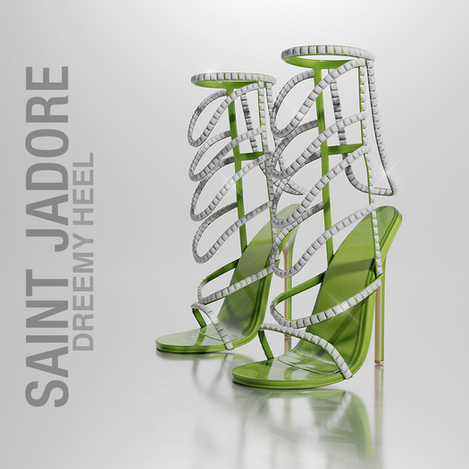 SAINT JADORE. Dreemy Heel - Lime