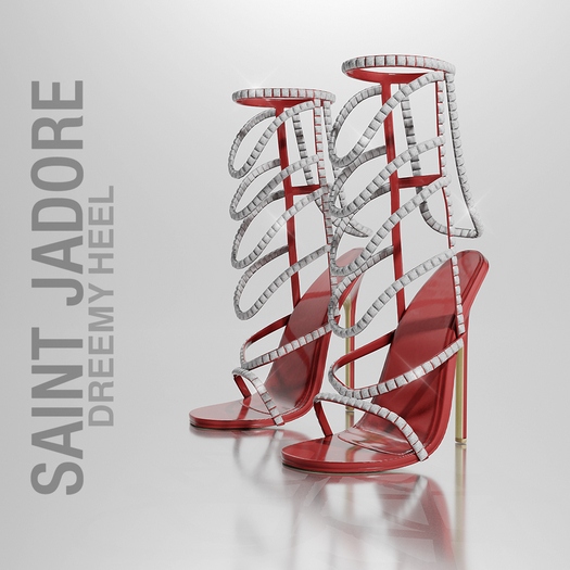 SAINT JADORE. Dreemy Heel - Red