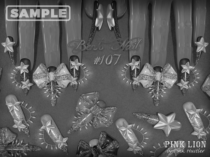 *PL* bento nail #107 sample