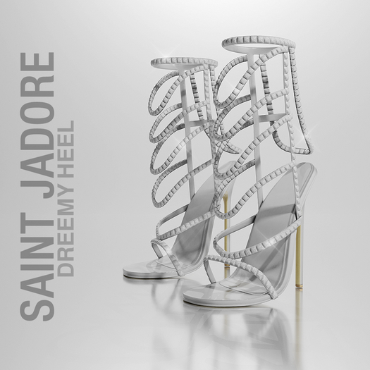 SAINT JADORE. Dreemy Heel - White
