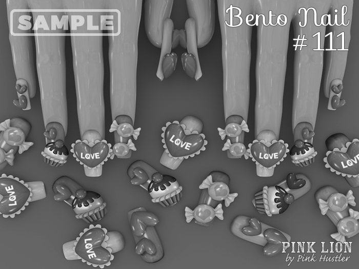 *PL* bento nail #111 sample