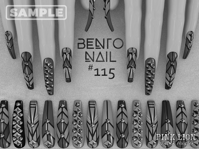 *PL* bento nail #115 sample