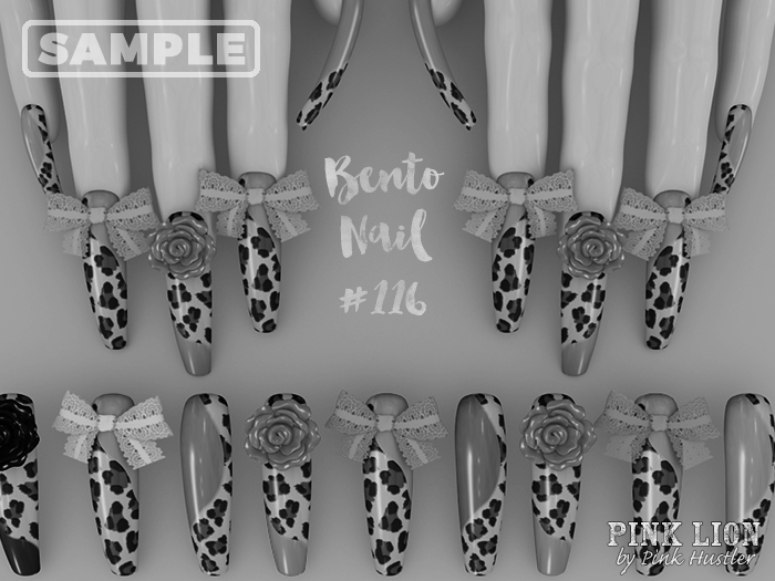 *PL* bento nail #116 sample