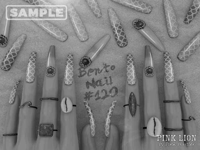 *PL* bento nail #120 sample