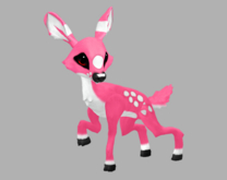PASSION REDLIGHT MALE NO ANTLERS FAWN LOG. BREEDABLE! NO FOOD NECESSARY! MAKE MONEY!