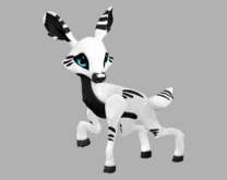 INKY BLUESPECK FEMALE NO ANTLERS FAWN LOG. BREEDABLE! NO FOOD NECESSARY! MAKE MONEY!