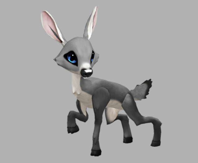 SILVY SKY FEMALE YELLOW LIGHTS (DNA) FAWN LOG. BREEDABLE! NO FOOD NECESSARY! MAKE MONEY!